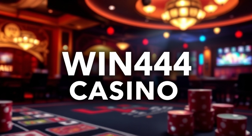 Slots, crash games e cassino ao vivo disponíveis no portal WIN444