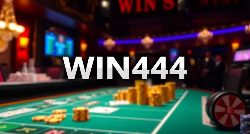 Experiência completa de cassino e apostas no WIN444